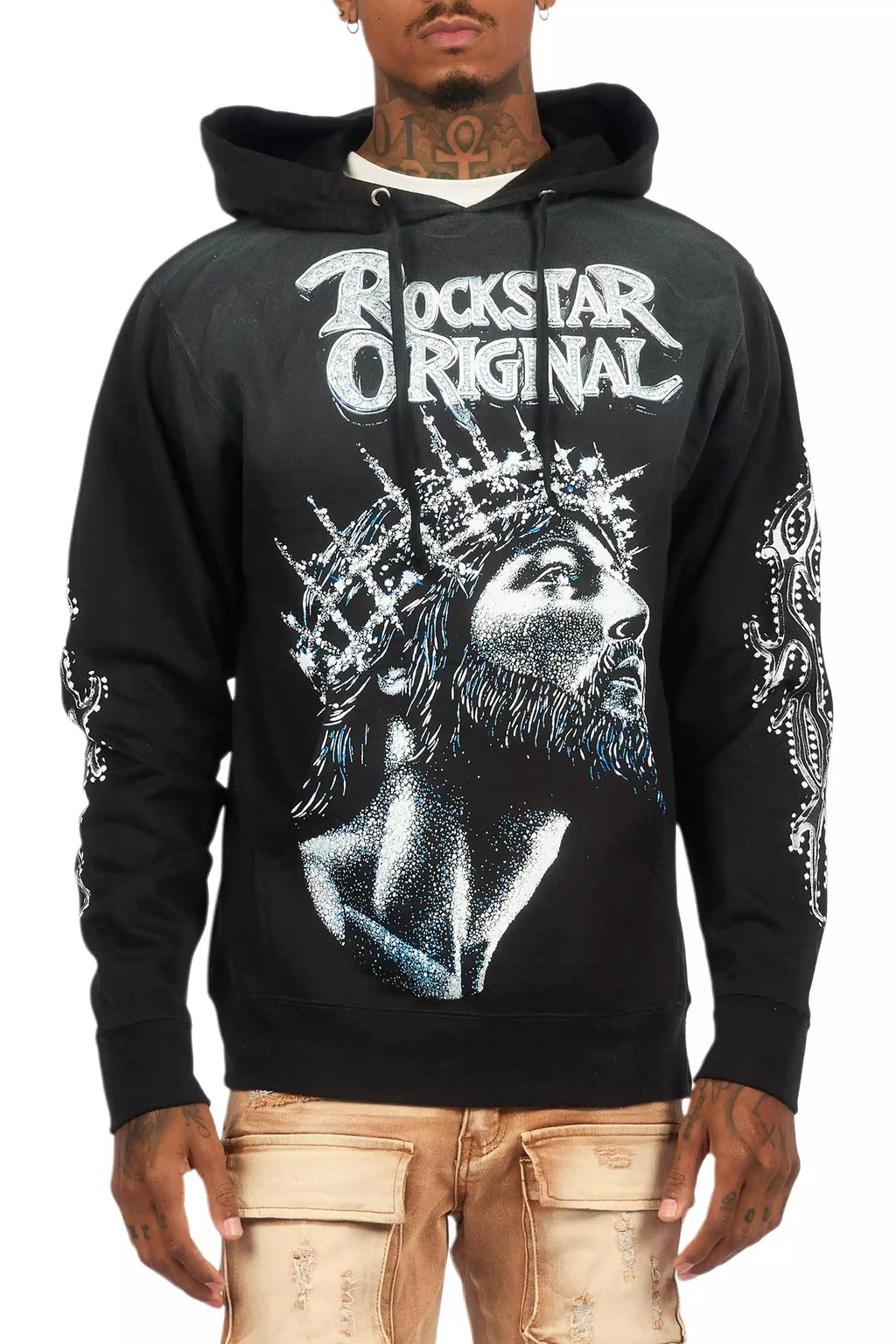 Darius Black Graphic Hoodie