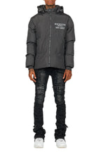 Briggs Charcoal Graphic Puffer