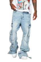 Kuiper Light Blue Baggy Fit Jean
