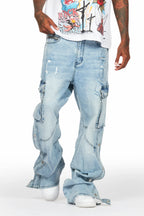 Kuiper Light Blue Baggy Fit Jean