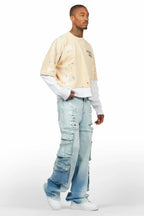 Keylor Light Blue Baggy Fit Jean