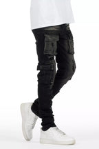 Kap Dark Grey Cargo Jean