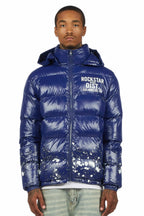 Raffer Navy Heavy Puffer Jacket