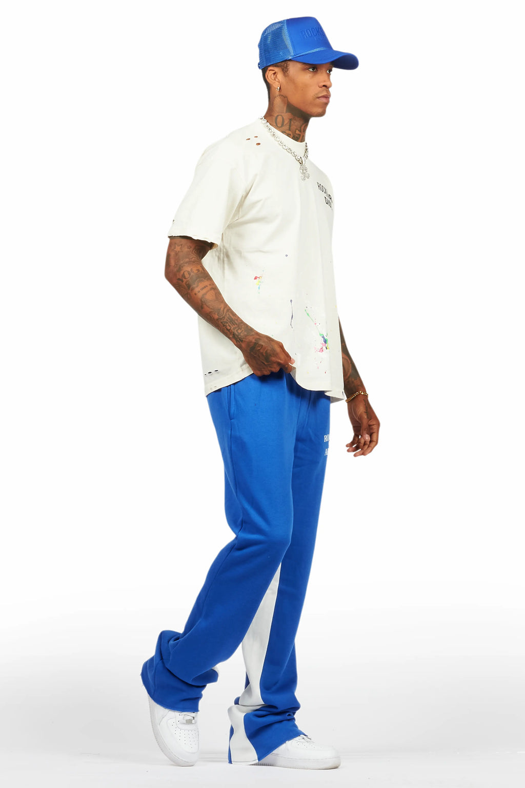 Briggs Royal Blue Baggy Pant