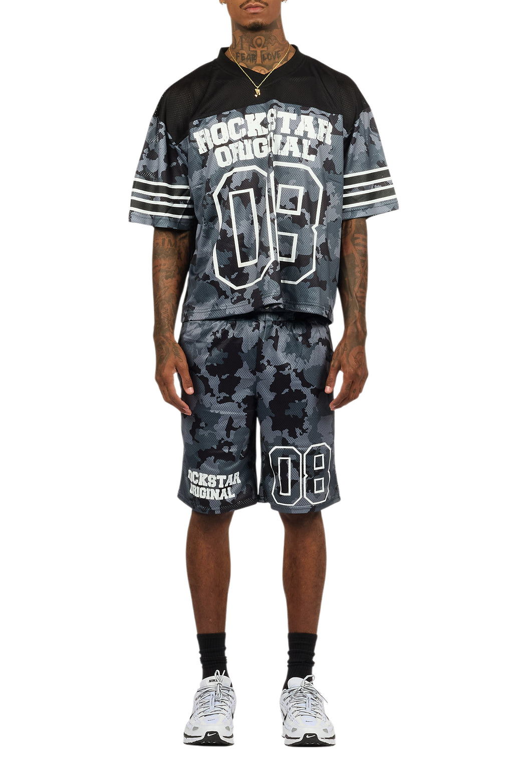 Fero Black T-Shirt/Short Set