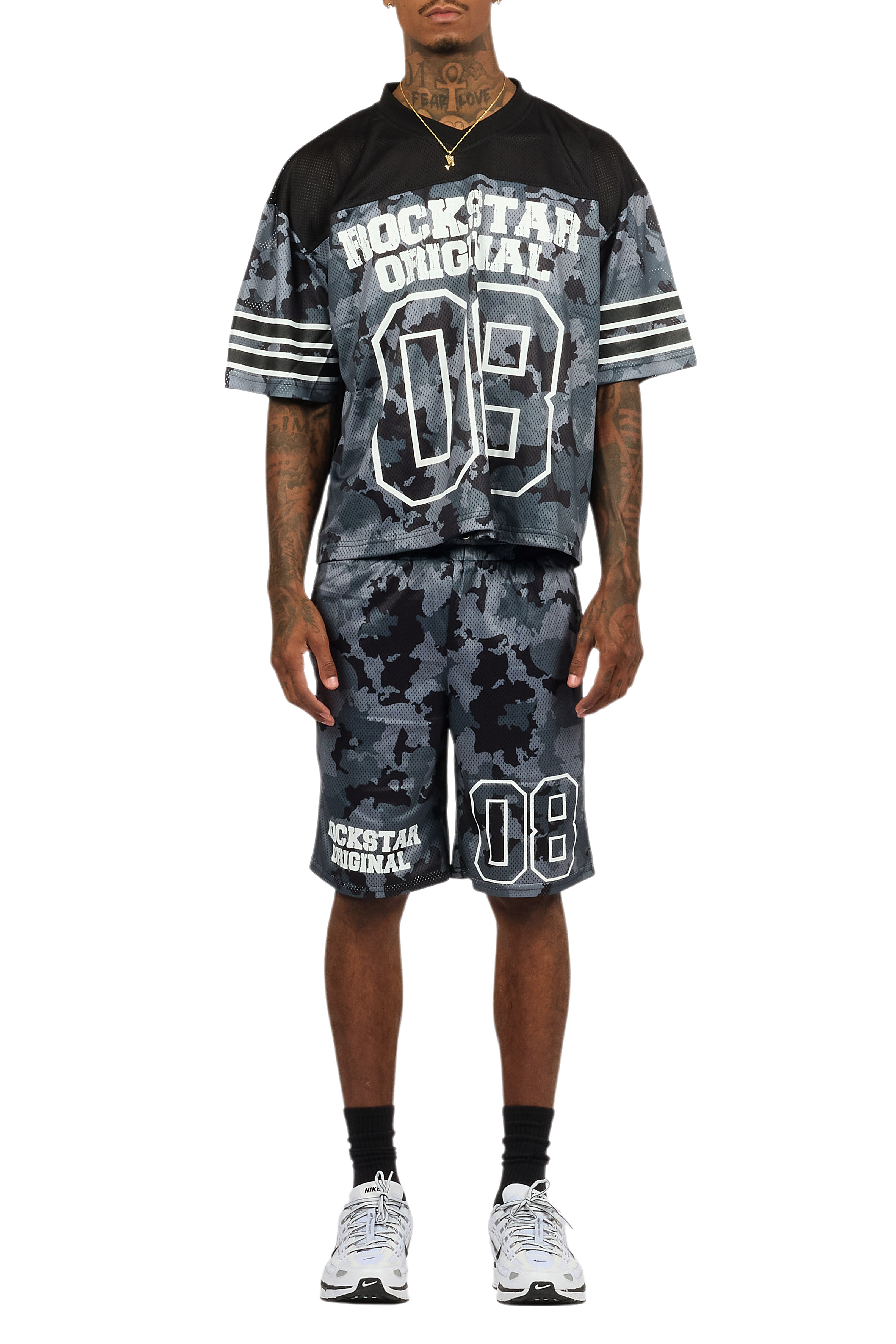 Fero Black T-Shirt/Short Set