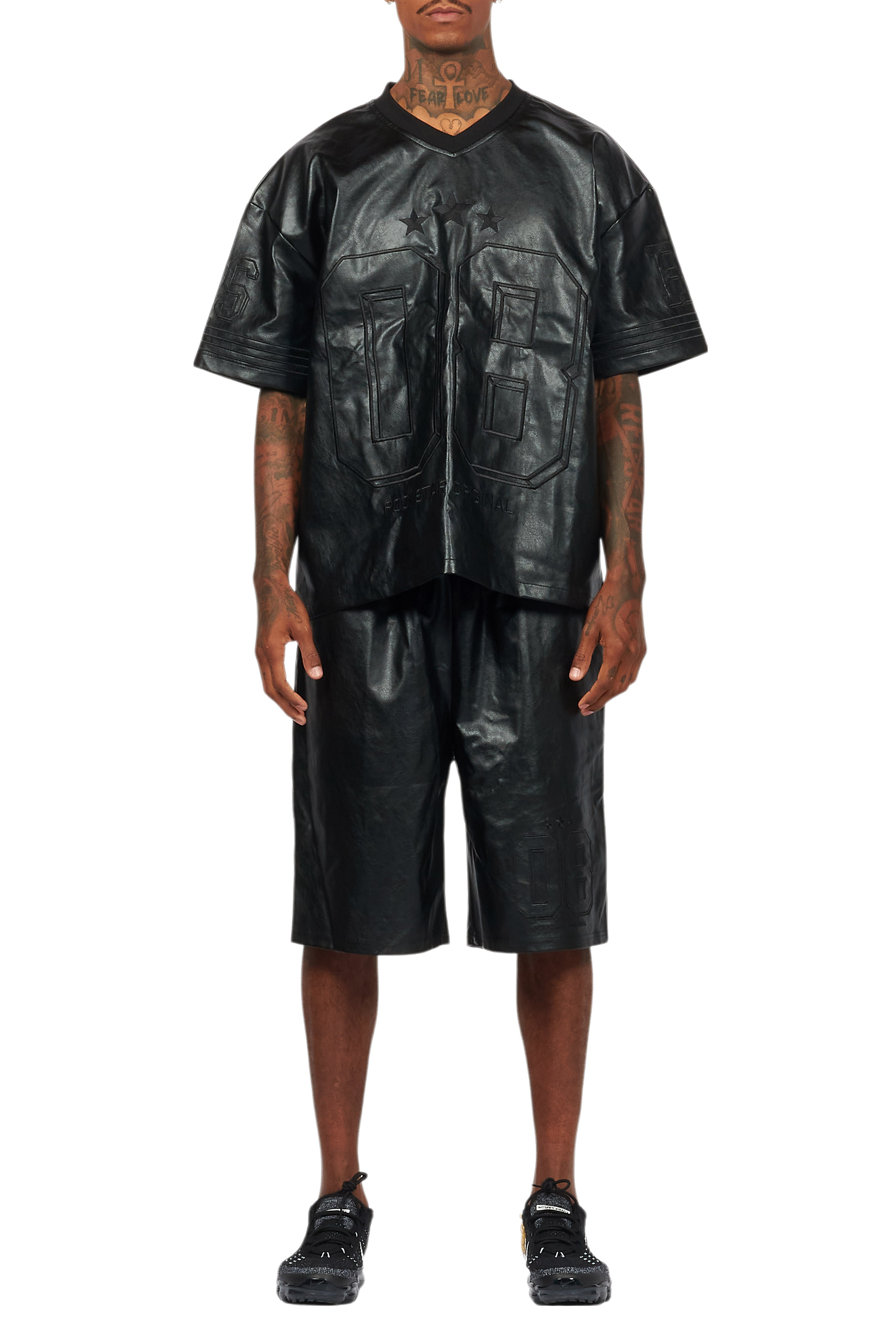 Antosha Black T-Shirt/Short Set