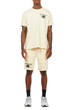 Lake Beige Graphic T-Shirt/Short Set