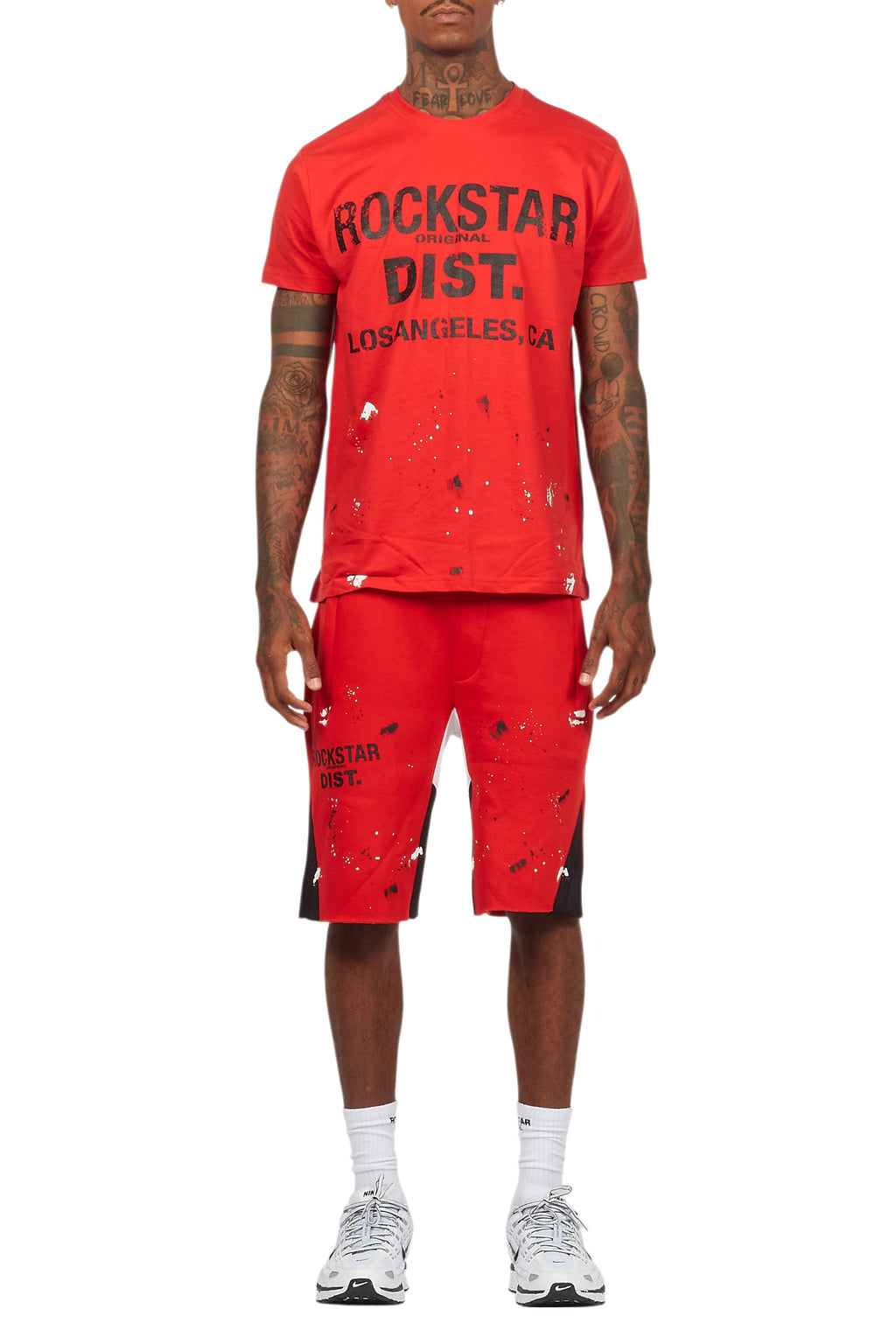 Scottie Red Painter T-Shirt/Short Set