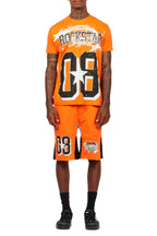 Allstar Orange/Black T-Shirt Short Set