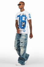 Velo Blue Baggy Fit Jean