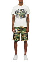 Sarge White/Camo T-Shirt/Short Set