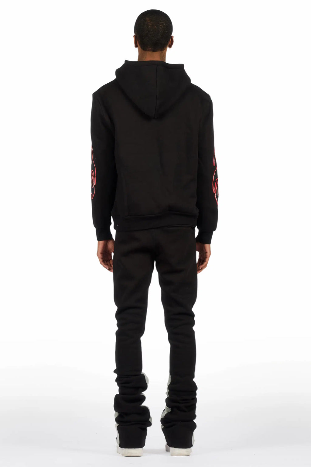 Rix Black/Multi Hoodie/Super Stacked Track Set