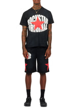 Sarge Vintage Black T-Shirt/Short Set