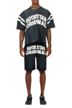 Tumo Black Crop Boxy Tee Short Set