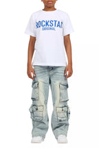 Boys Cortie Blue Baggy Fit Jean