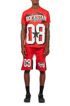 Allstar Red/White T-Shirt Short Set
