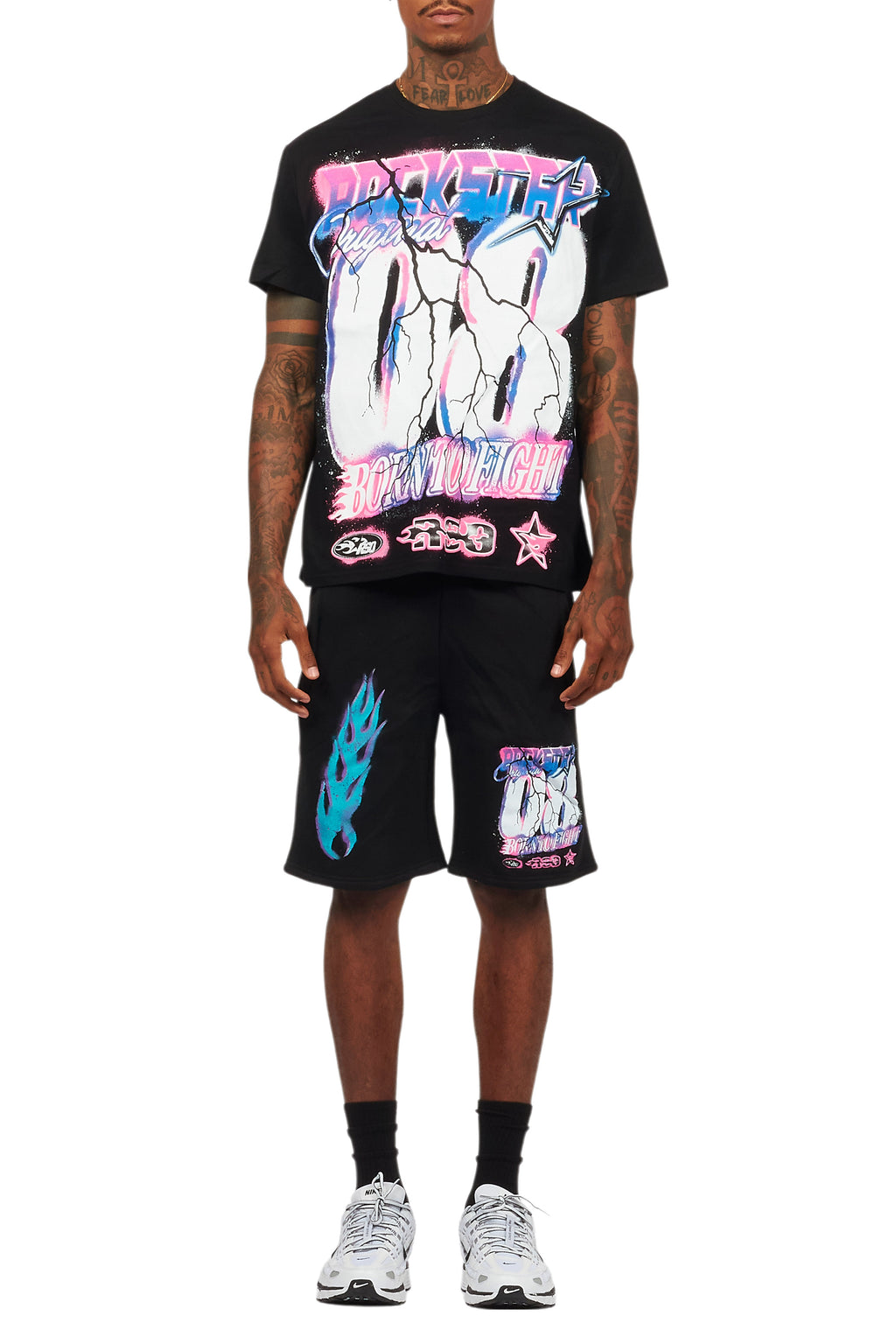 Mambo Black Short Set