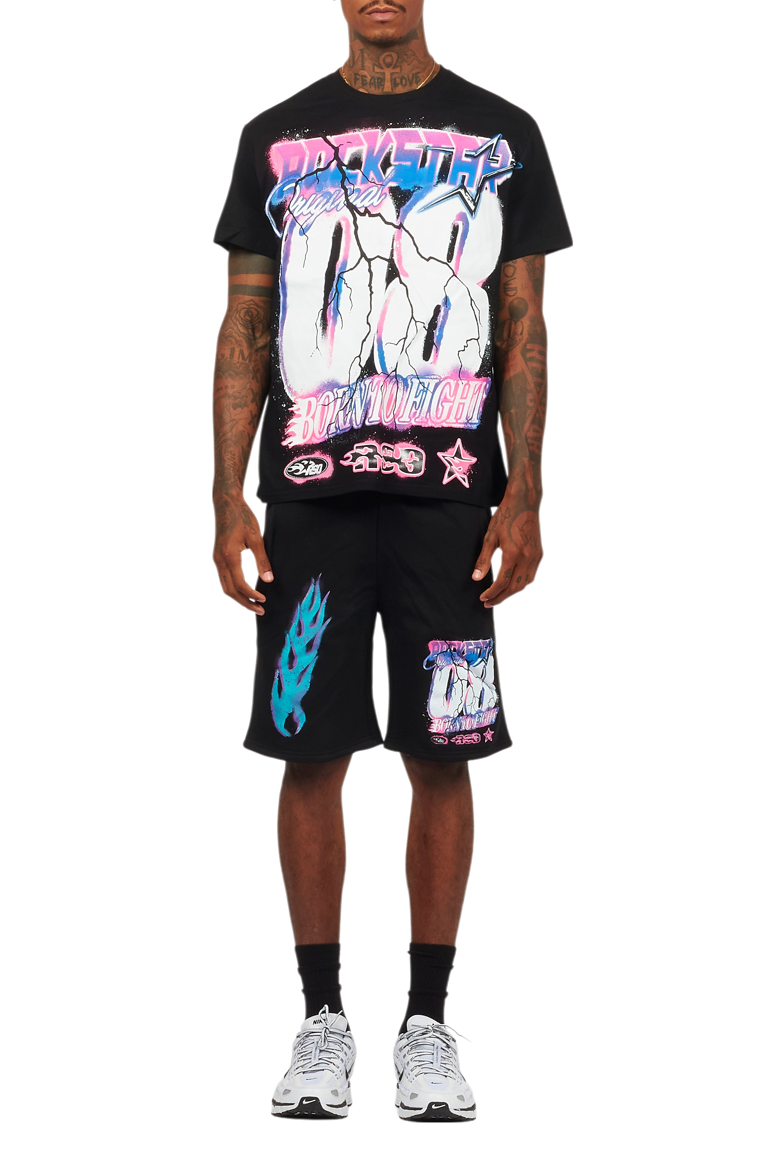 Mambo Black Short Set