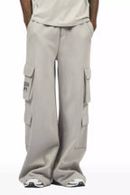 Abilio Grey T-Shirt/Baggy Stacked Track Set