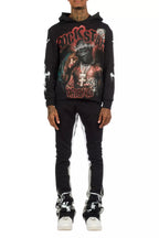 Vontae Black/Multi Hoodie/Super Stacked Track Set