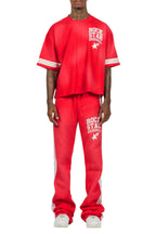 Gerrit Red T-Shirt/Stacked Flare Track Set