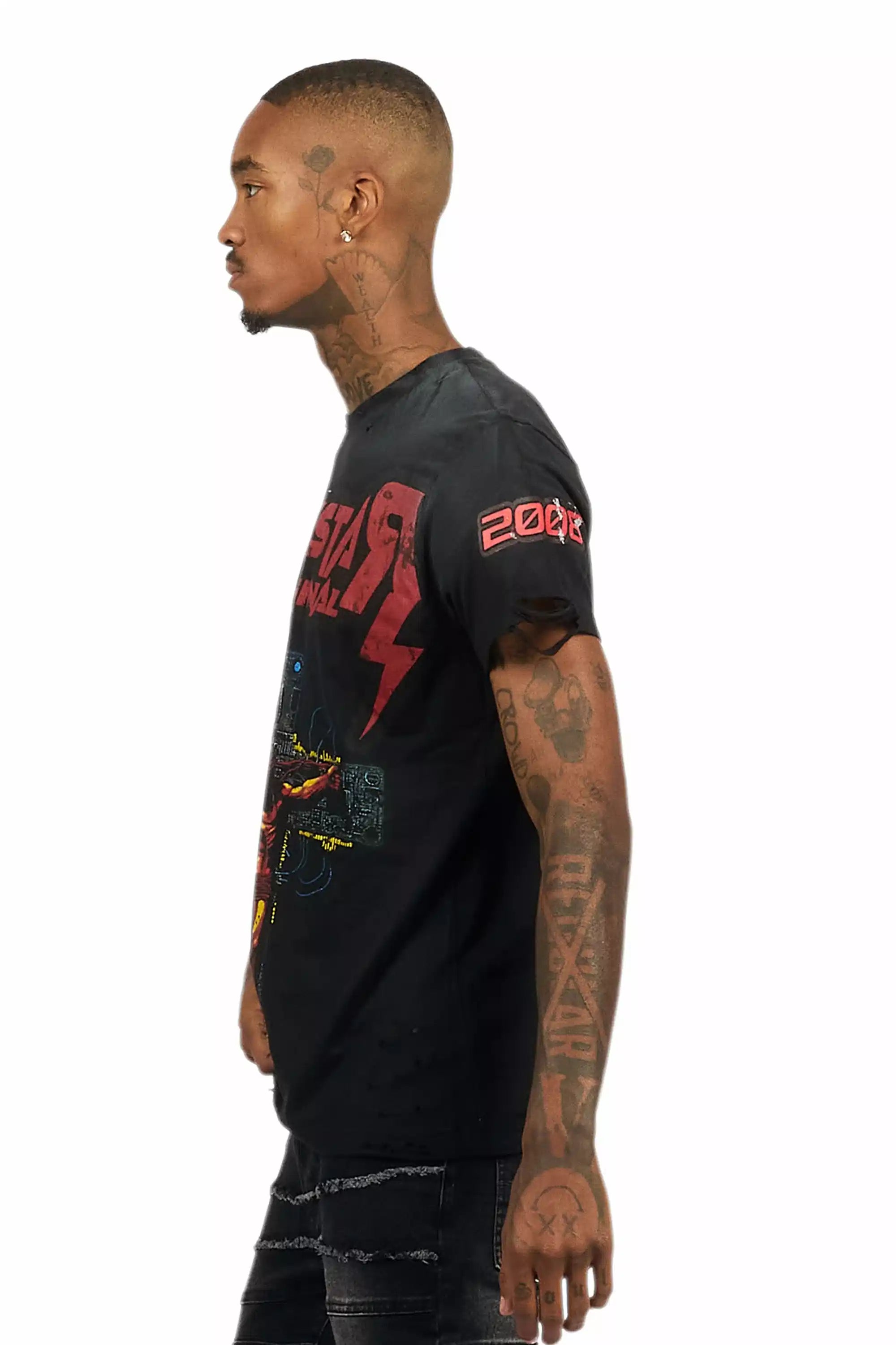 Javion Black Graphic T-Shirt