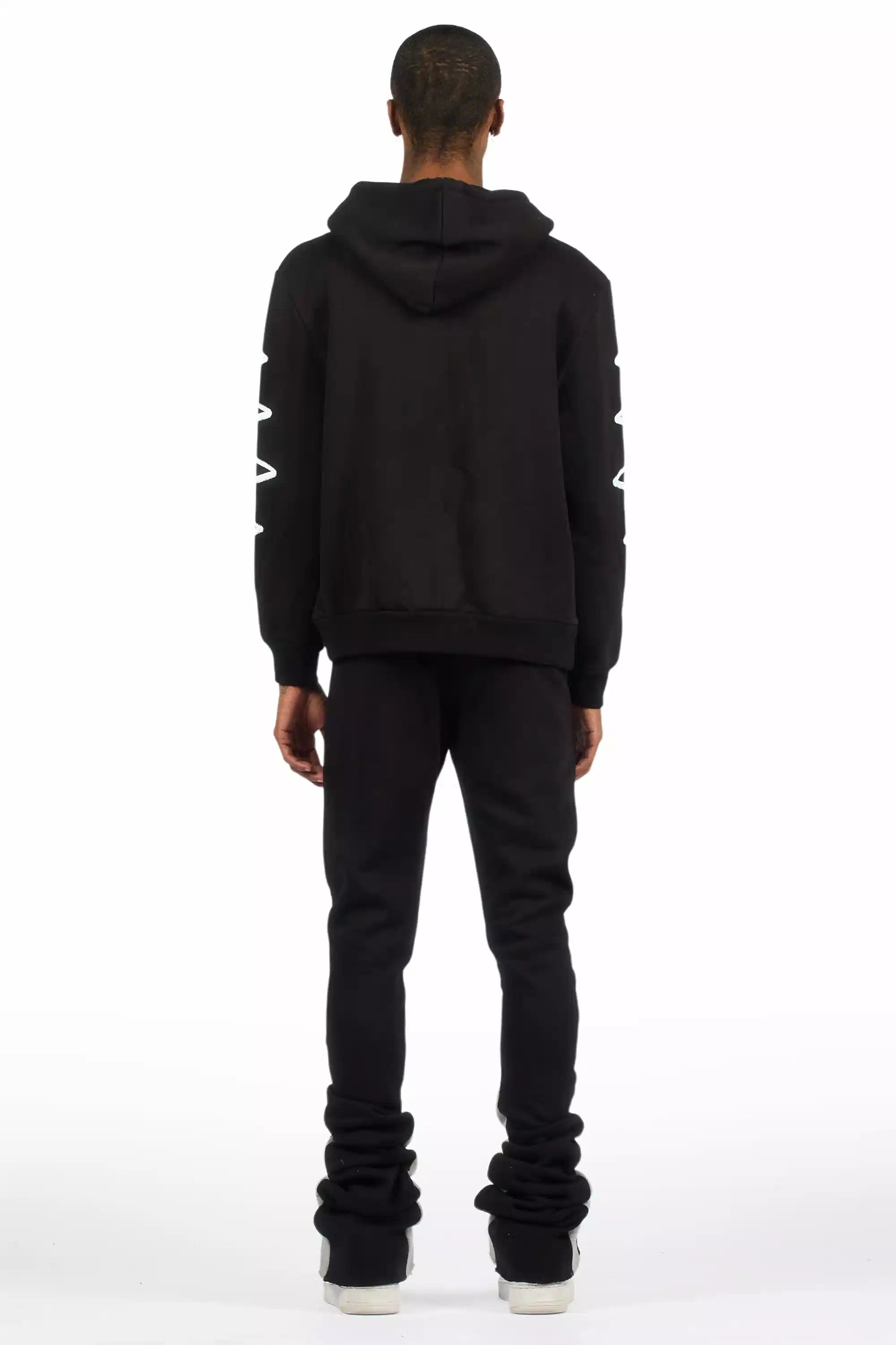 Krio Black/Grey Hoodie/Super Stacked Track Set