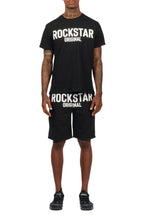 Sana Black/White T-Shirt Short Set