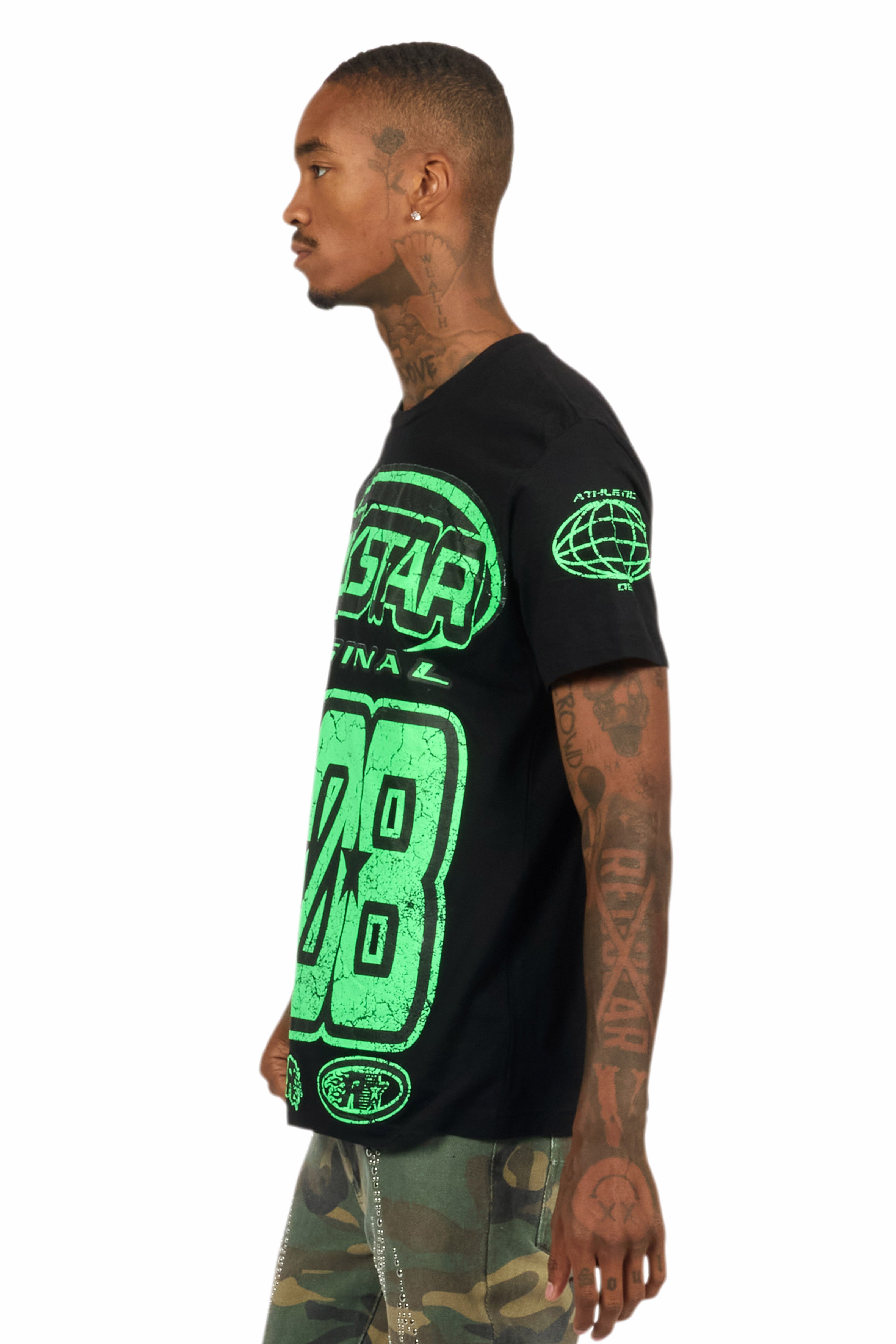 Brixton Black Graphic T-Shirt