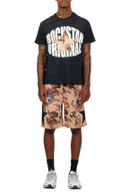 Sarge Vintage Black/Desert Camo T-Shirt/Short Set