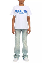 Boys Drick Light Blue Regular Fit Flare Jean