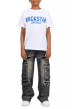 Boys Keylor Black Baggy Fit Jean