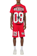 Allstar Red/White T-Shirt Short Set