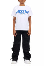 Boys Three Maxi Jet Black Baggy Fit Jean