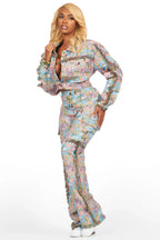 Tykima Pink Tapestry Jacket