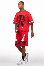 Climi Red T-Shirt/Short Set