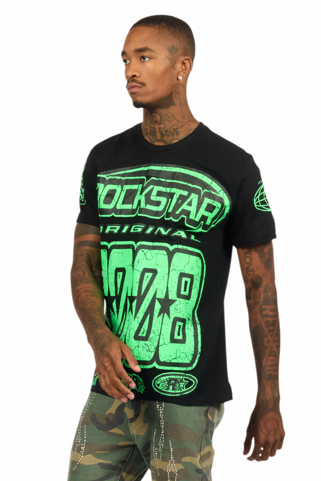 Brixton Black Graphic T-Shirt