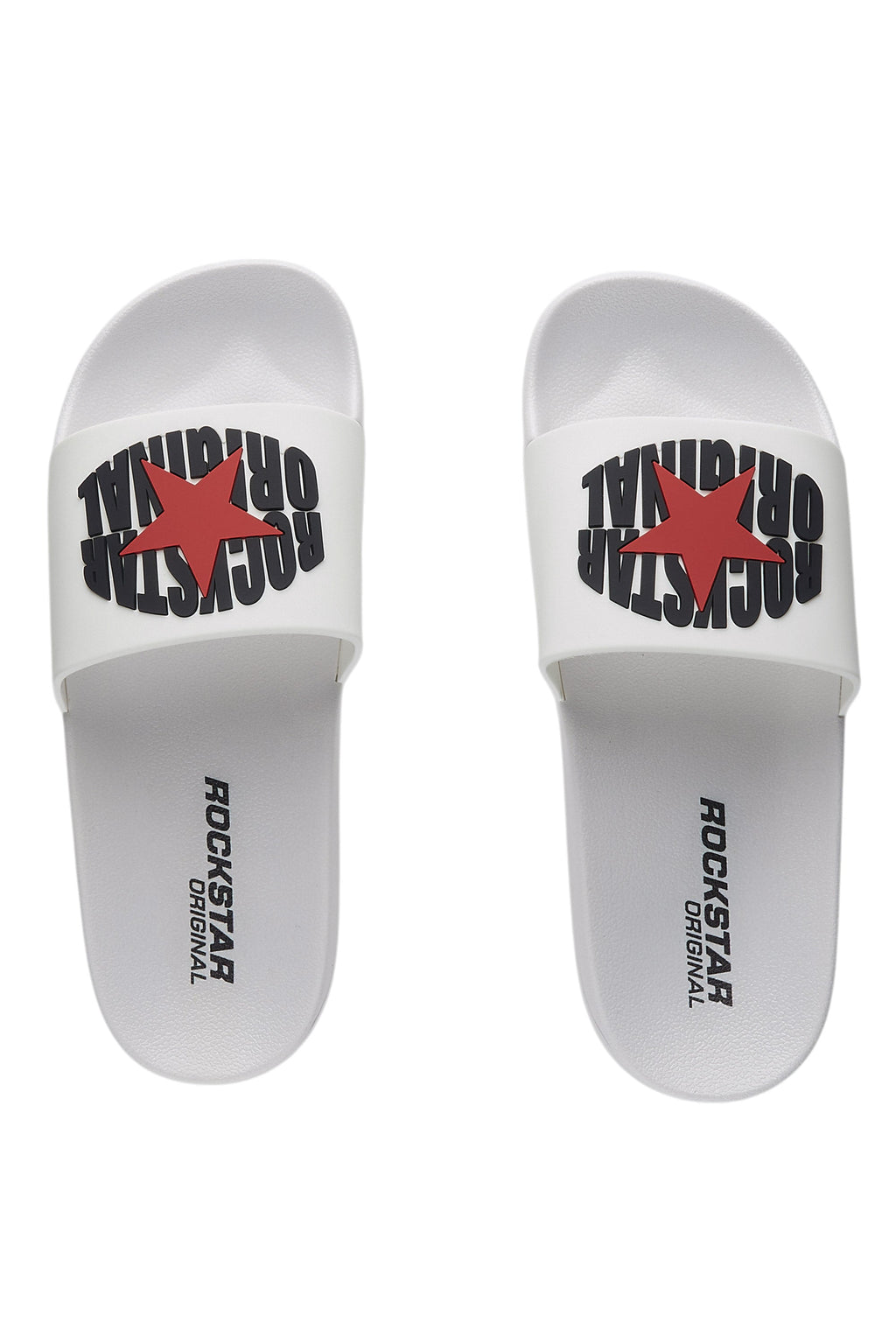 Toya White Slides