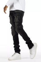 Kap Dark Grey Cargo Jean