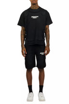 Herbie Black T-Shirt/Cargo Short Set