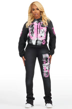 Arleasha Black Super Stacked Trackset