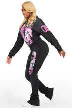 Arleasha Black Super Stacked Trackset