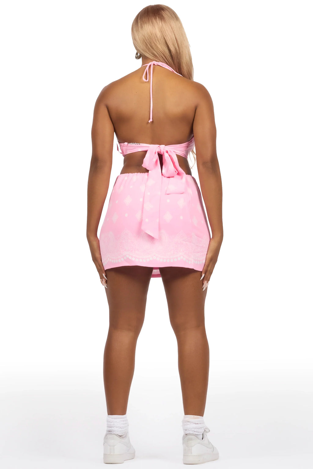 Jakarri Pink Skirt Set
