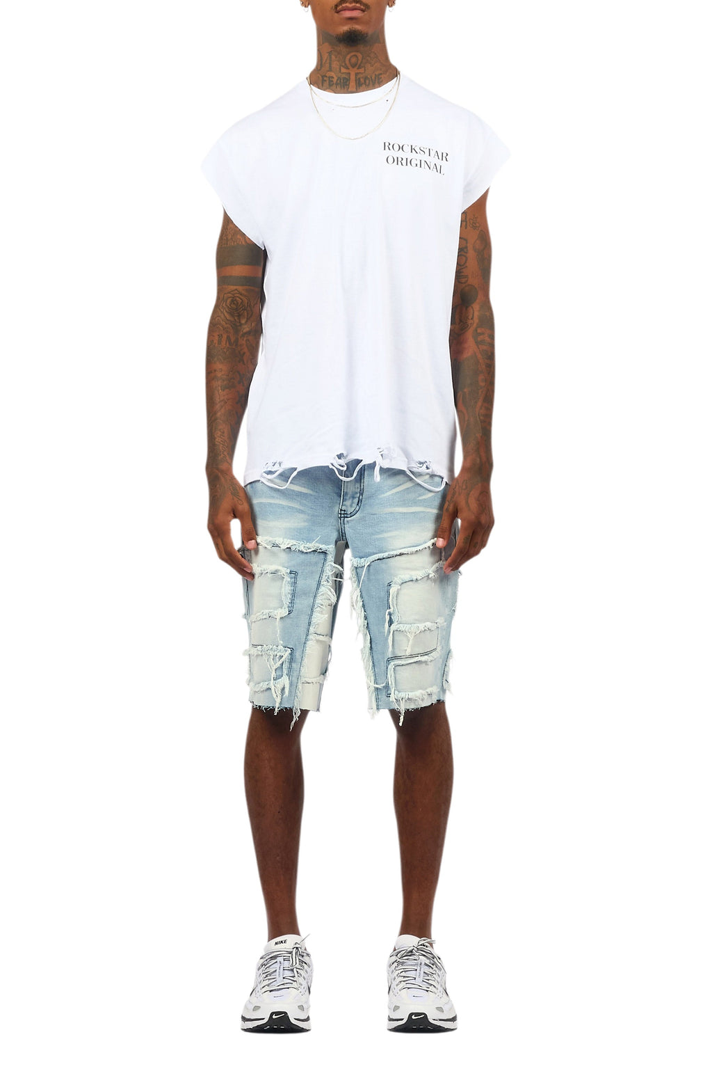 Shake Blue Denim Short