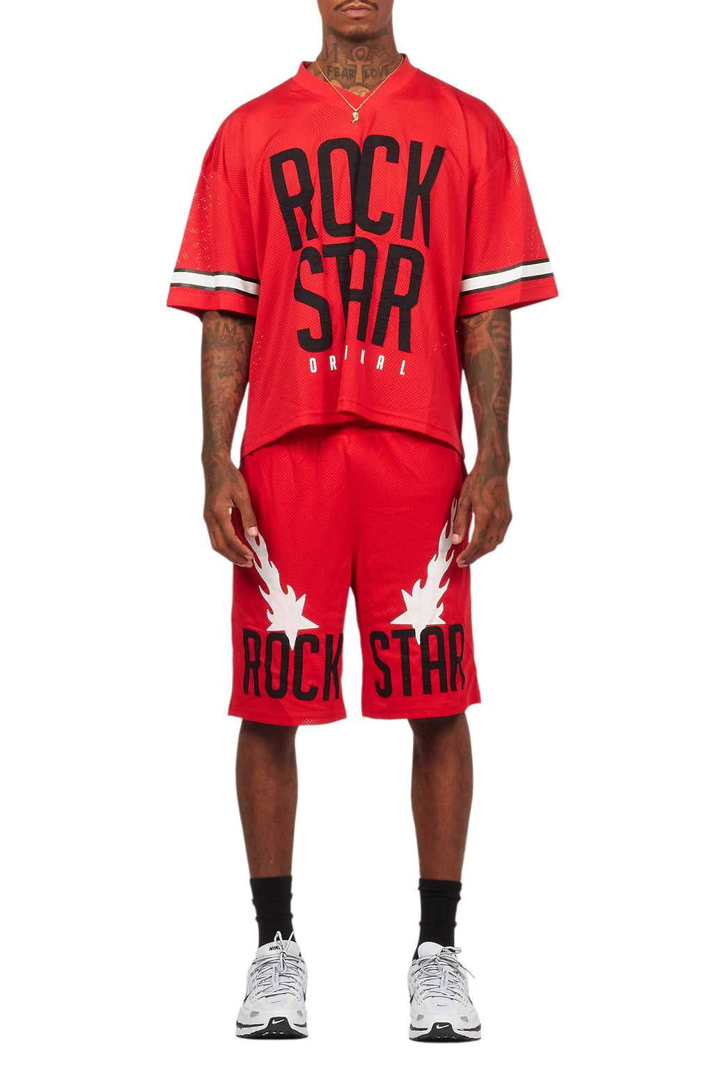 Climi Red T-Shirt/Short Set