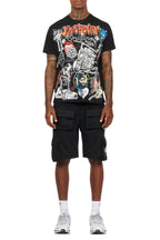 Shoota Black/Red Short Set