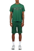 Sana Green/Black Short Set