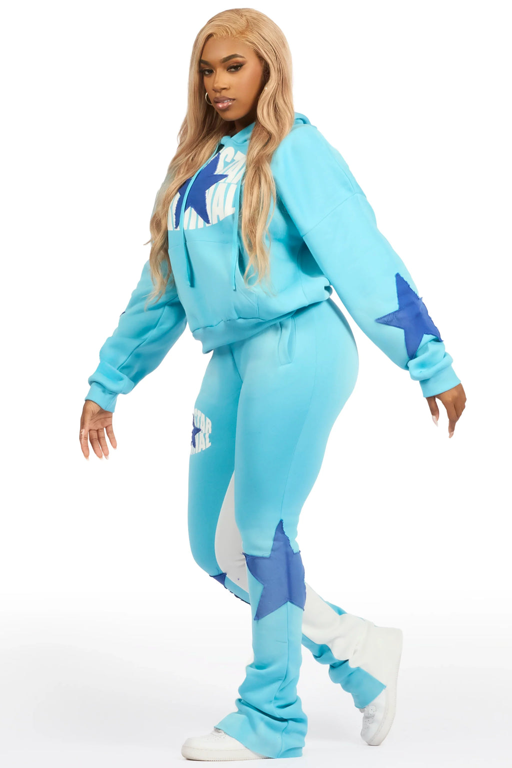 Kaliyah Bright Blue Super Stacked Trackset