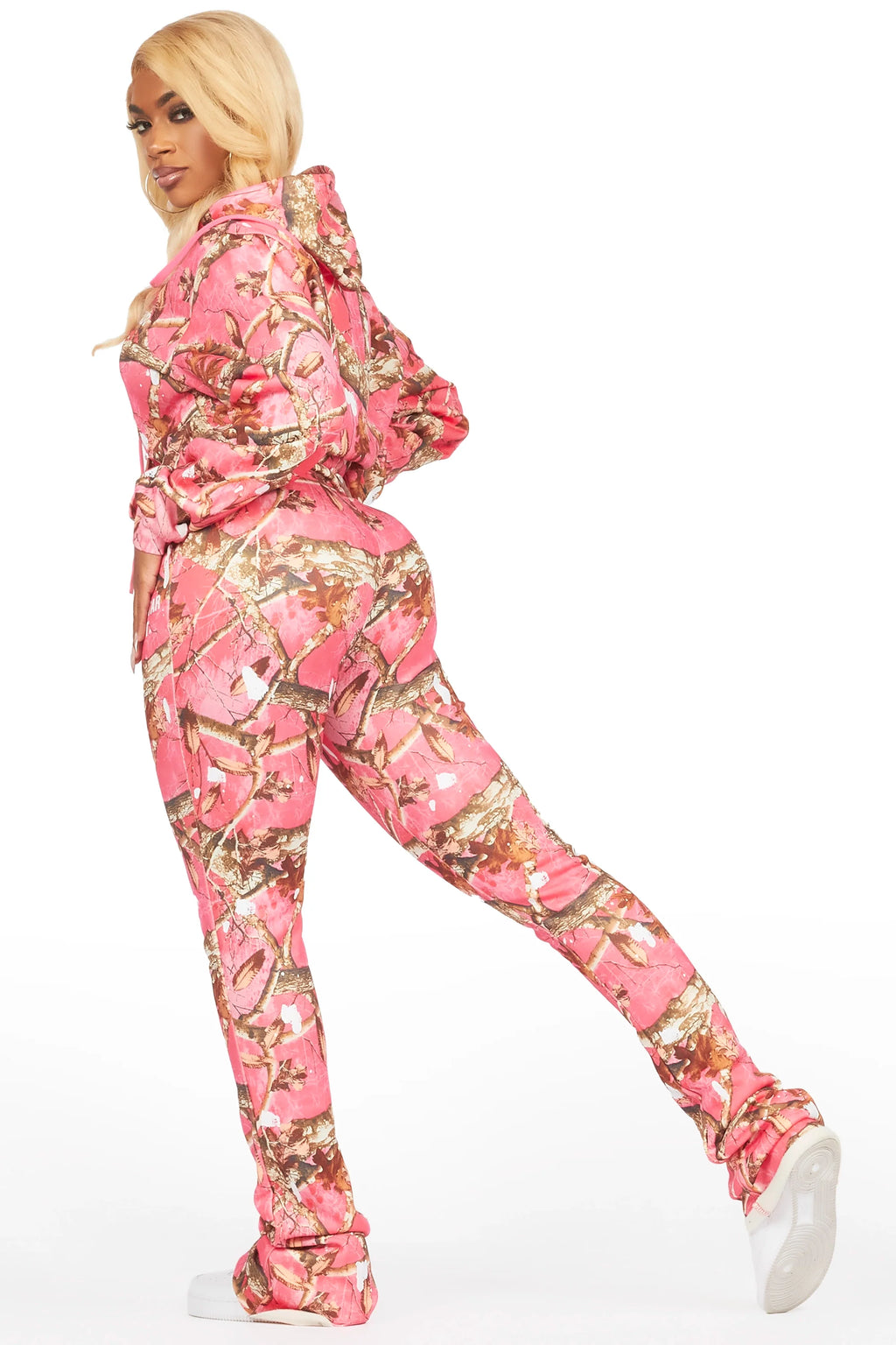 Hadley Pink Tree Camo Super Stacked Trackset